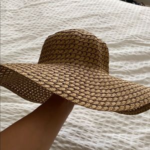 Tan Floppy Beach Hat